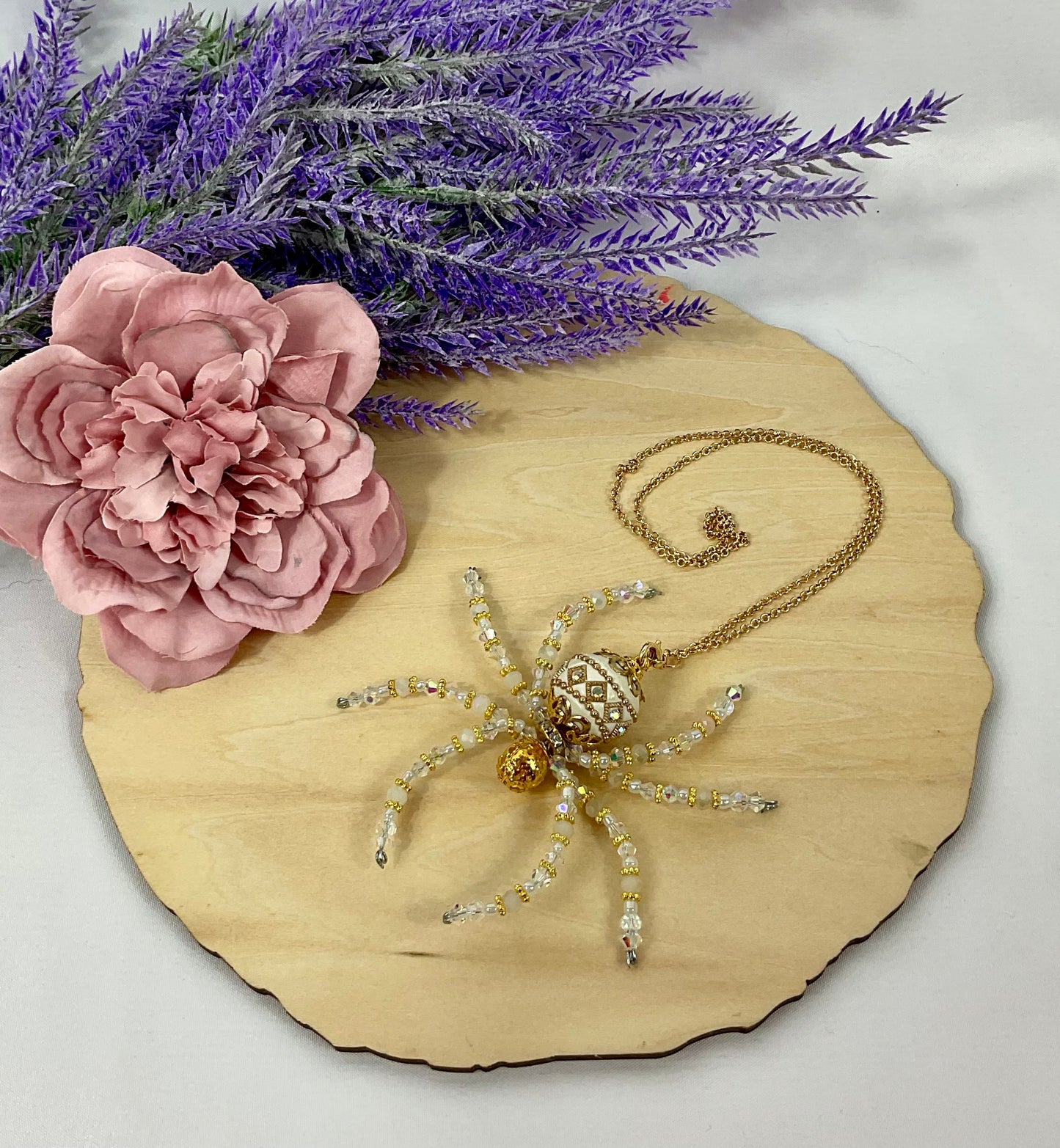 Czech Crystal beaded spider ps4