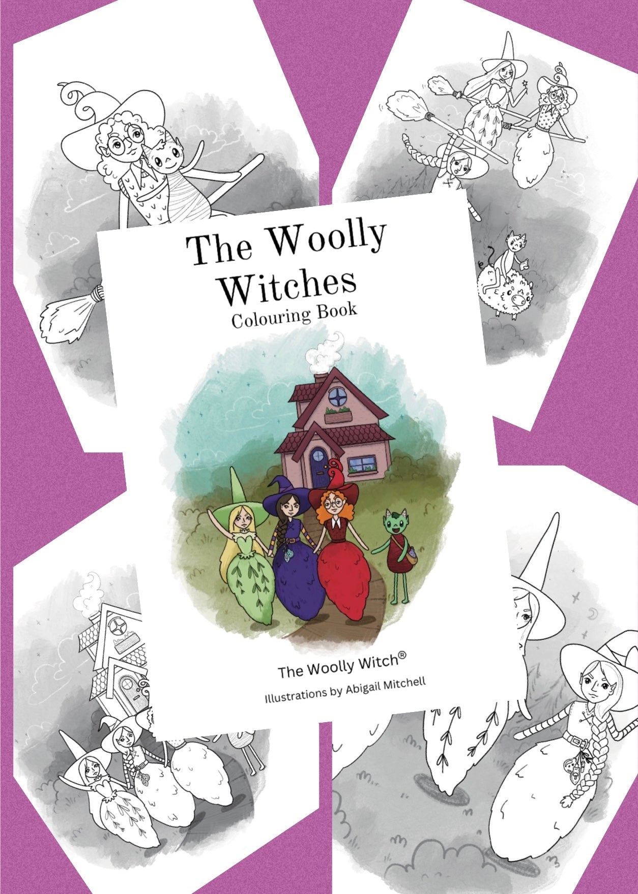 The Woolly Witches Characters colouring book pdf download