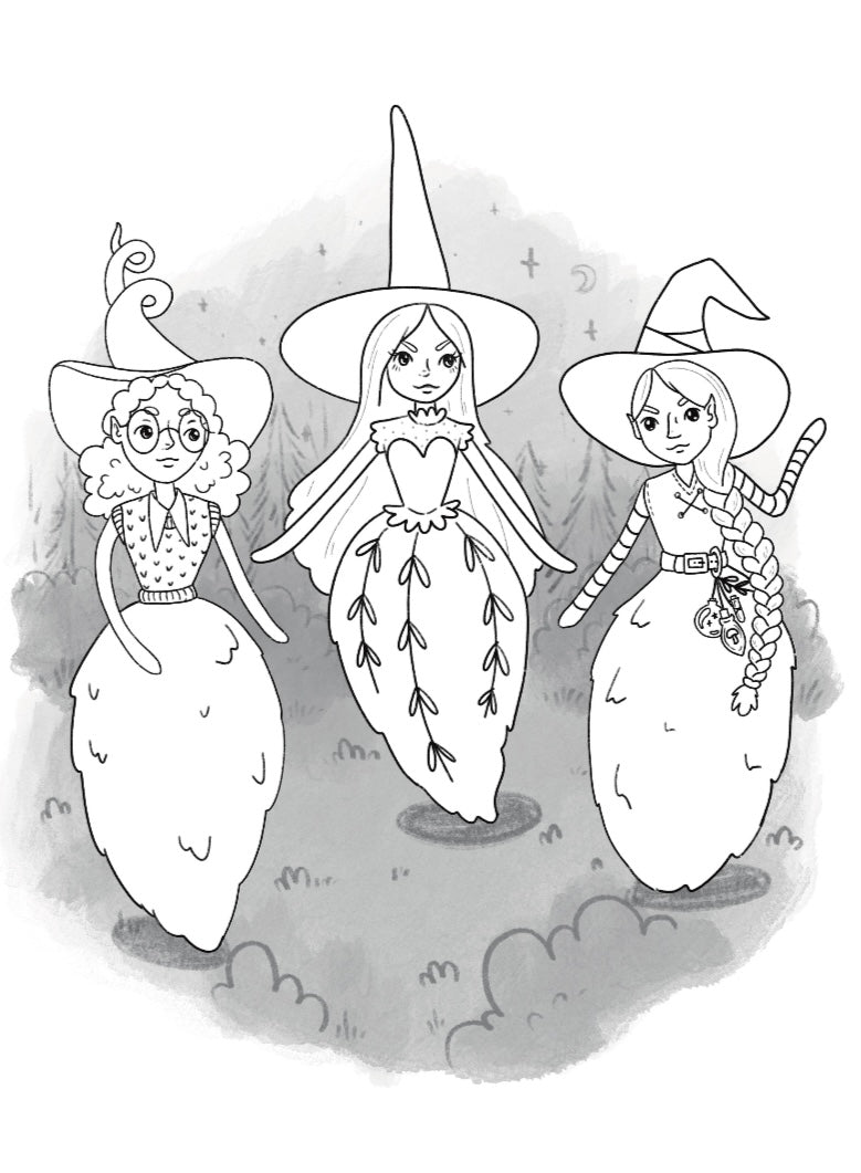 The Woolly Witches Characters colouring book pdf download