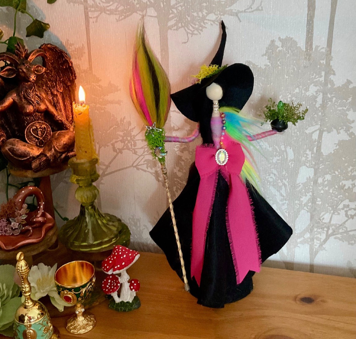 Rainbow witch