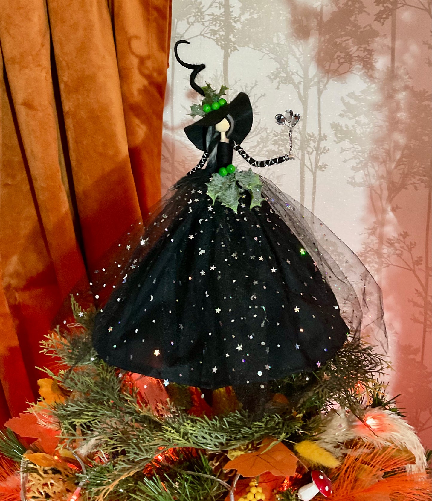 Black witch topper