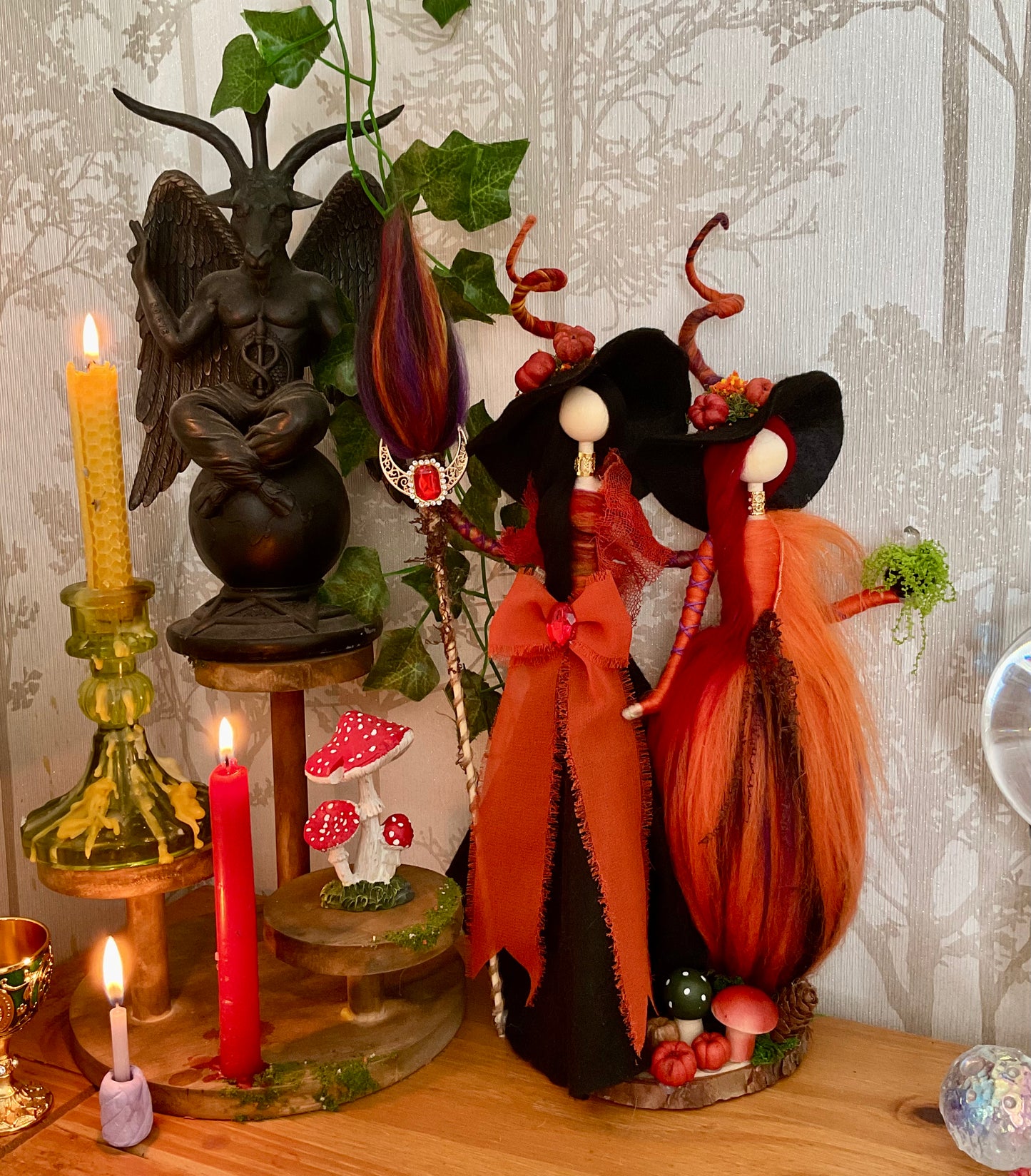 Autumn witch duo