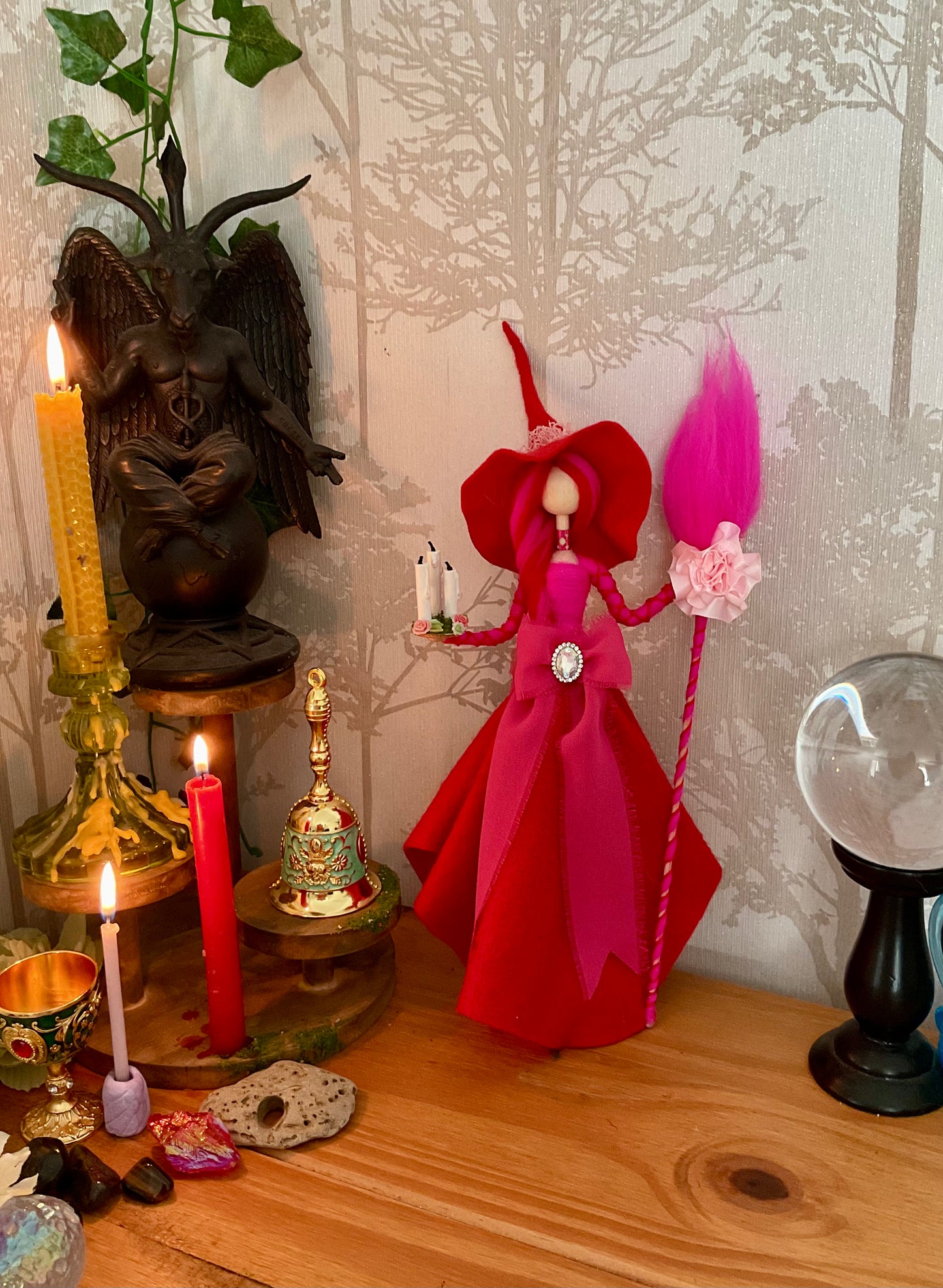Pink witch