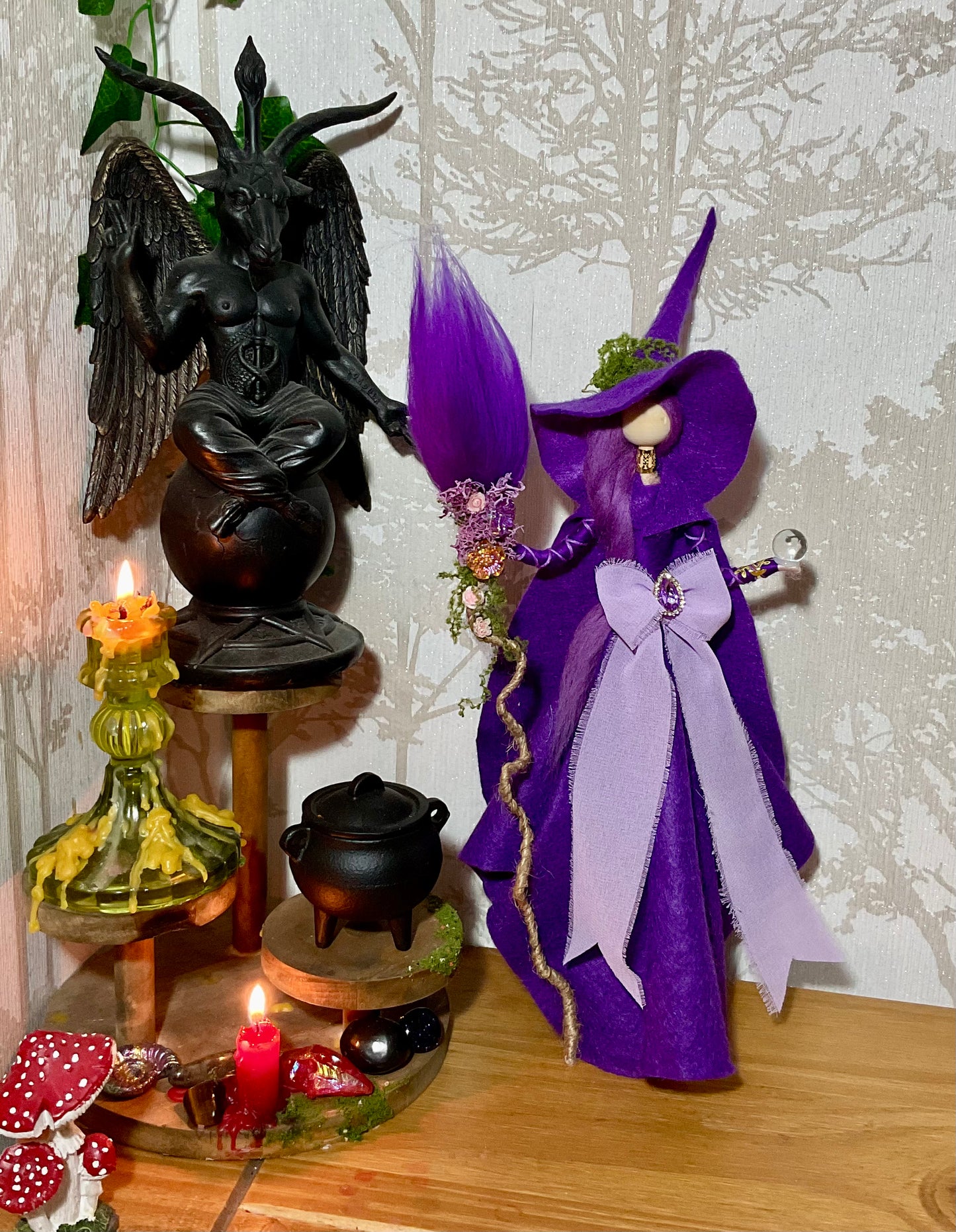 Purple witch