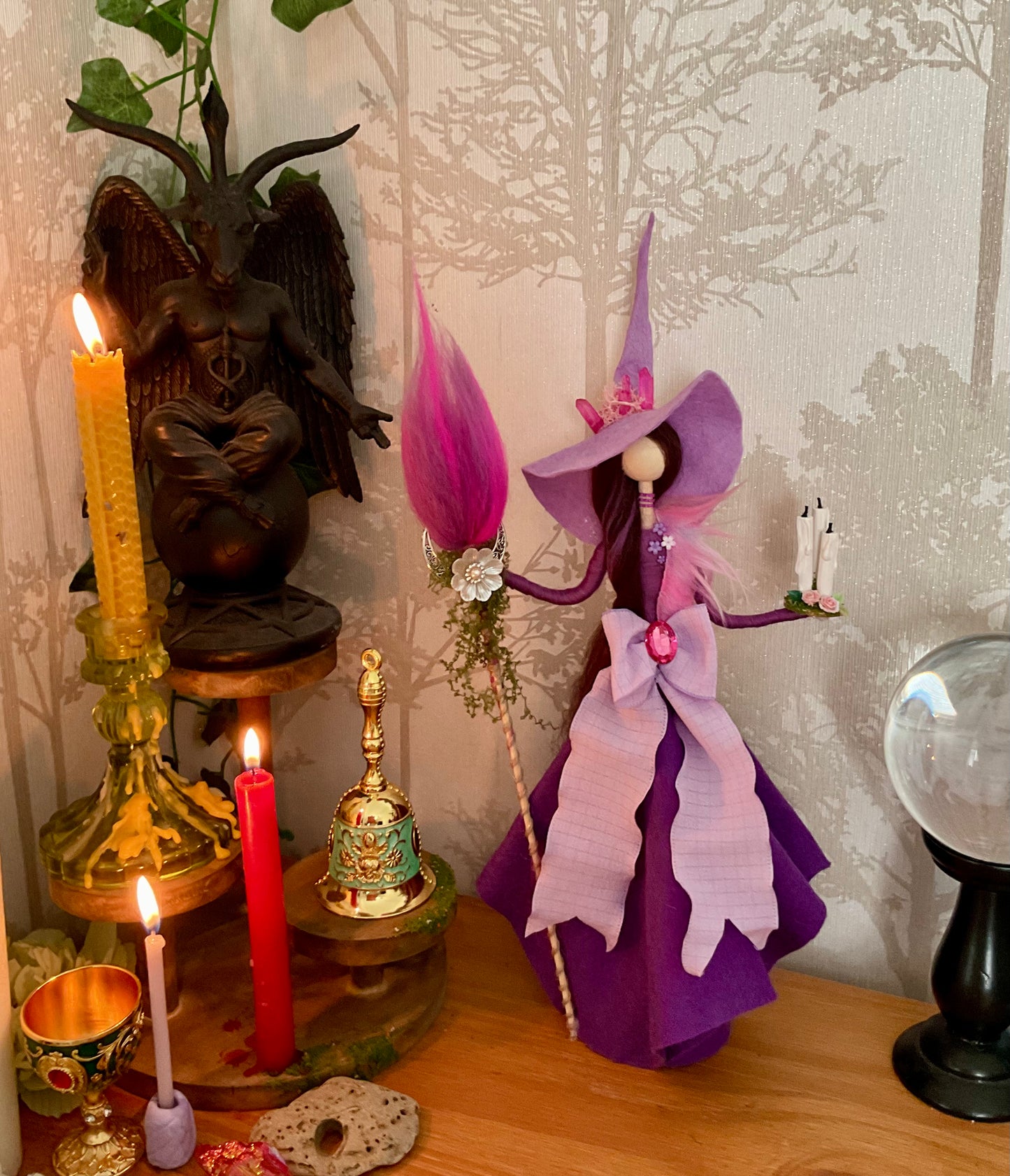 Purple witch