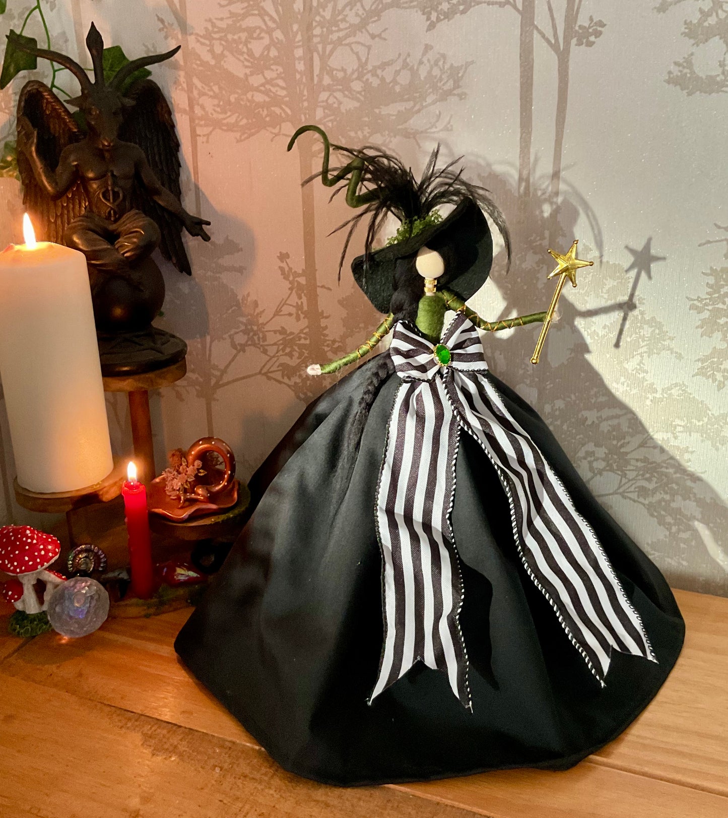Dark witch topper