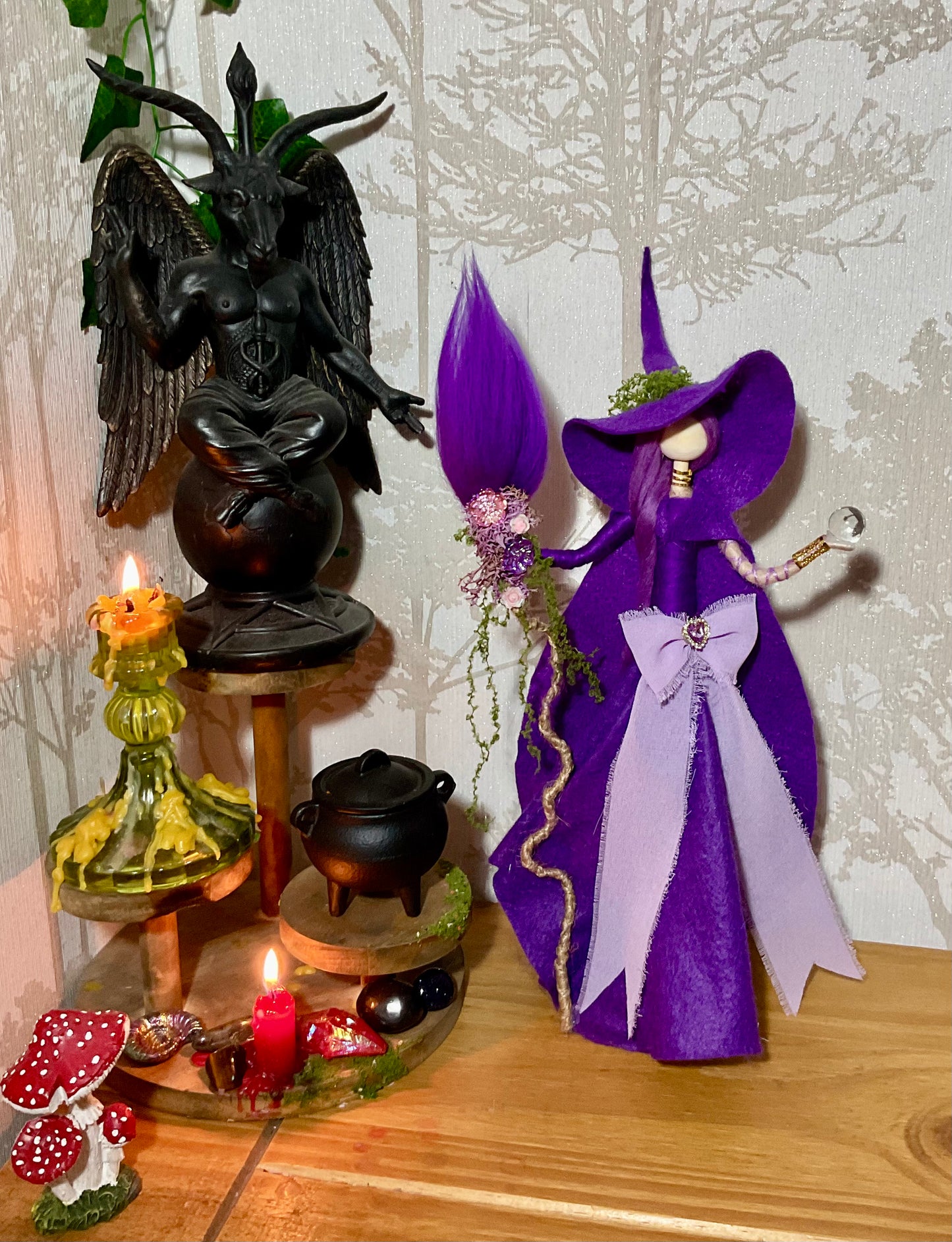 Purple witch