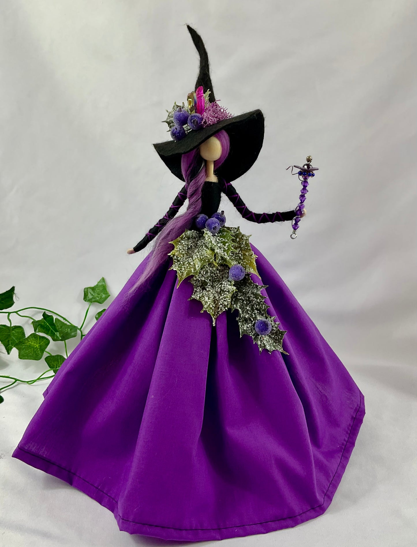 Purple topper witch