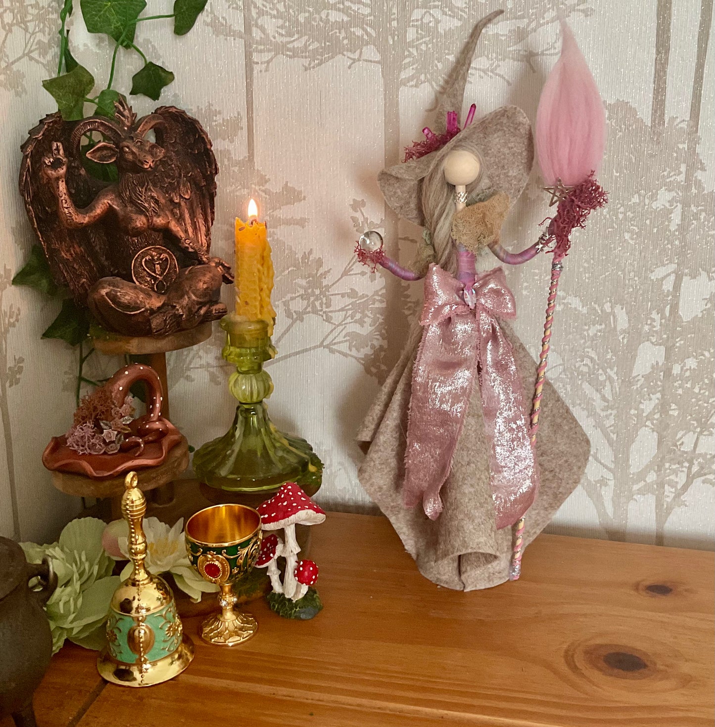 Pink witch