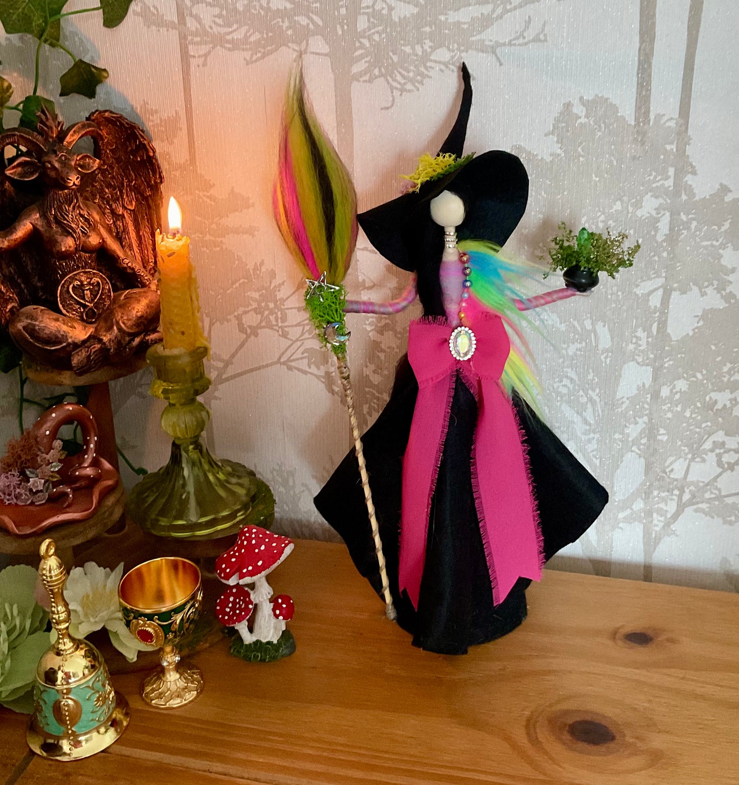 Rainbow witch