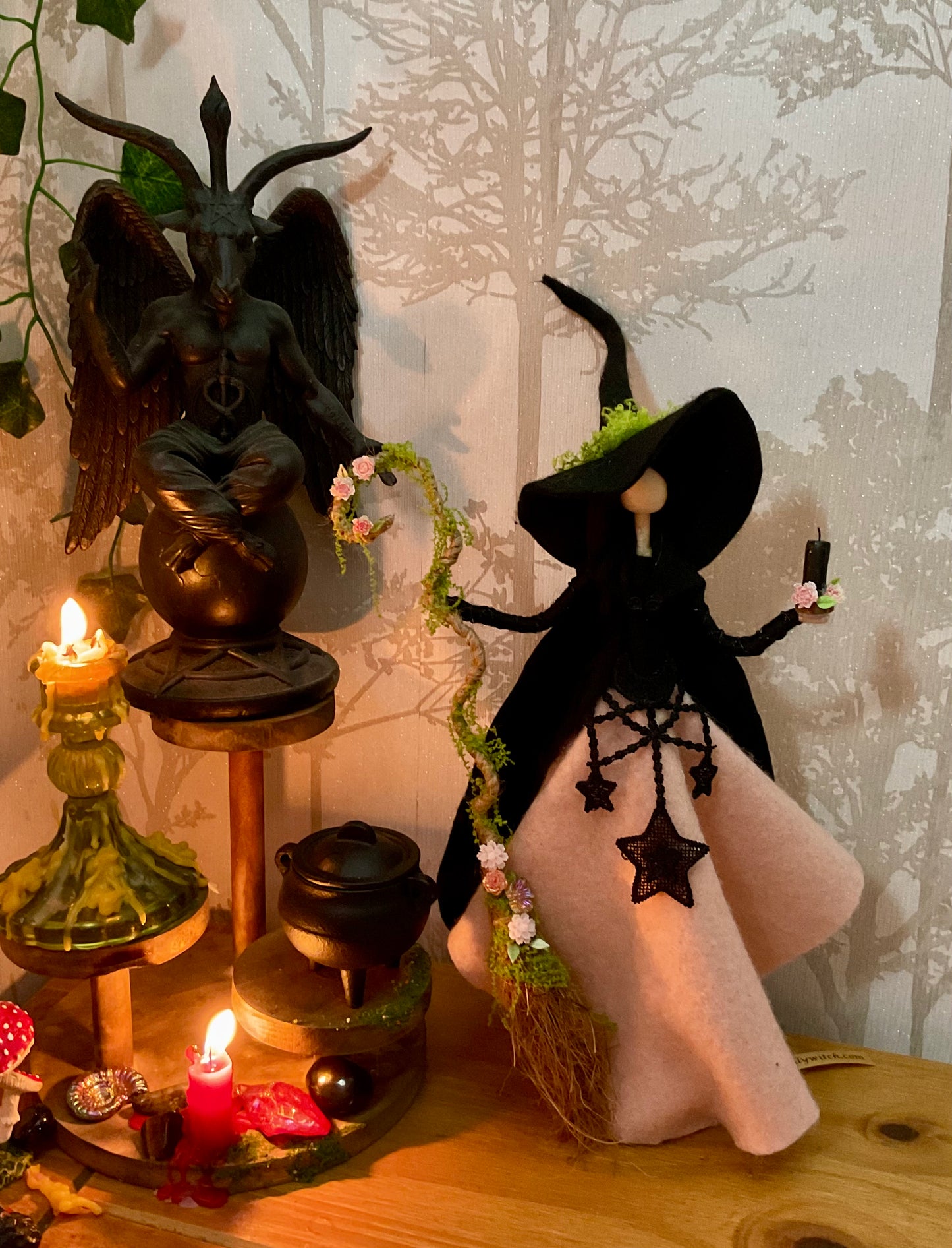 Pink witch