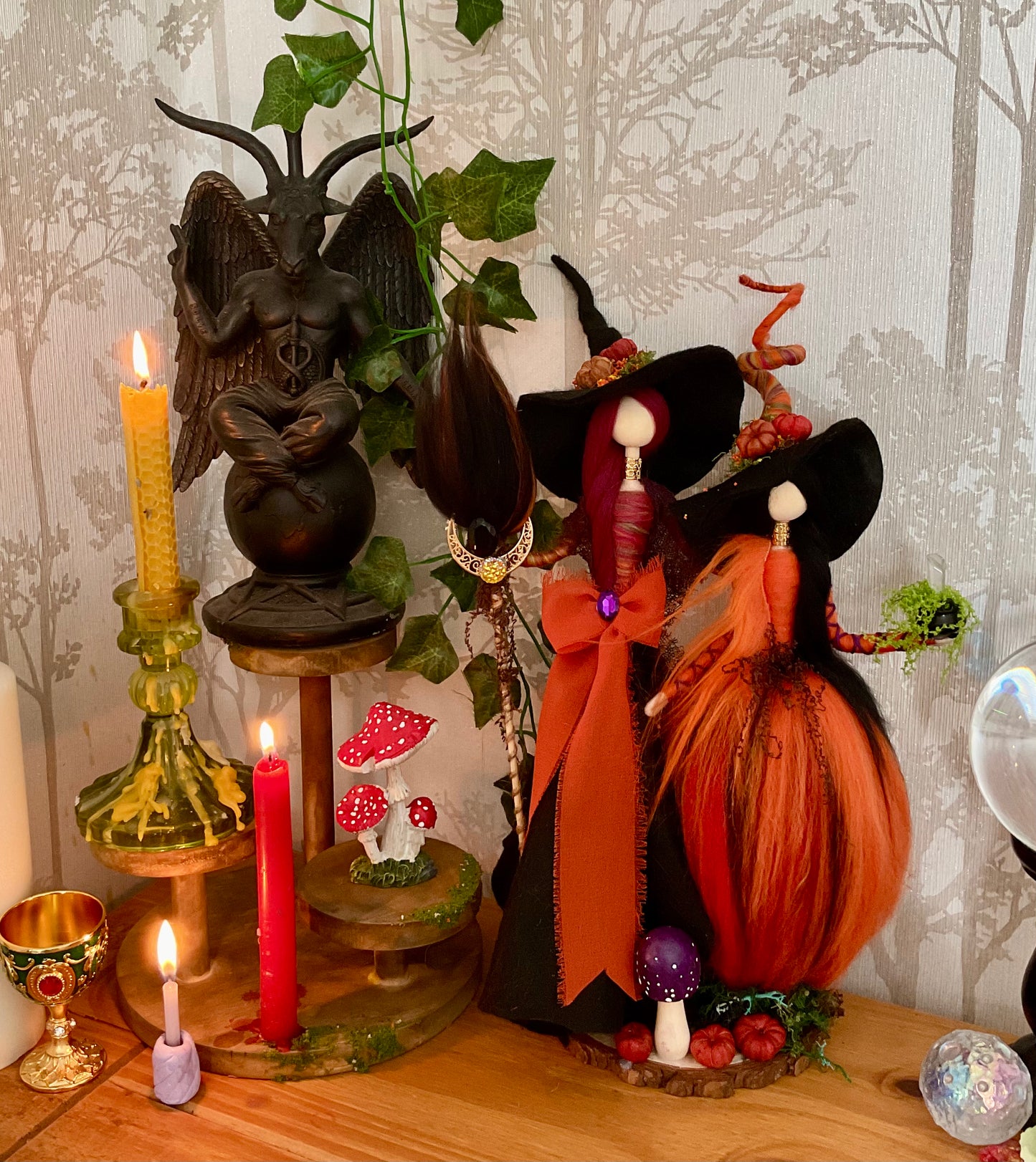 Autumn witchy duo