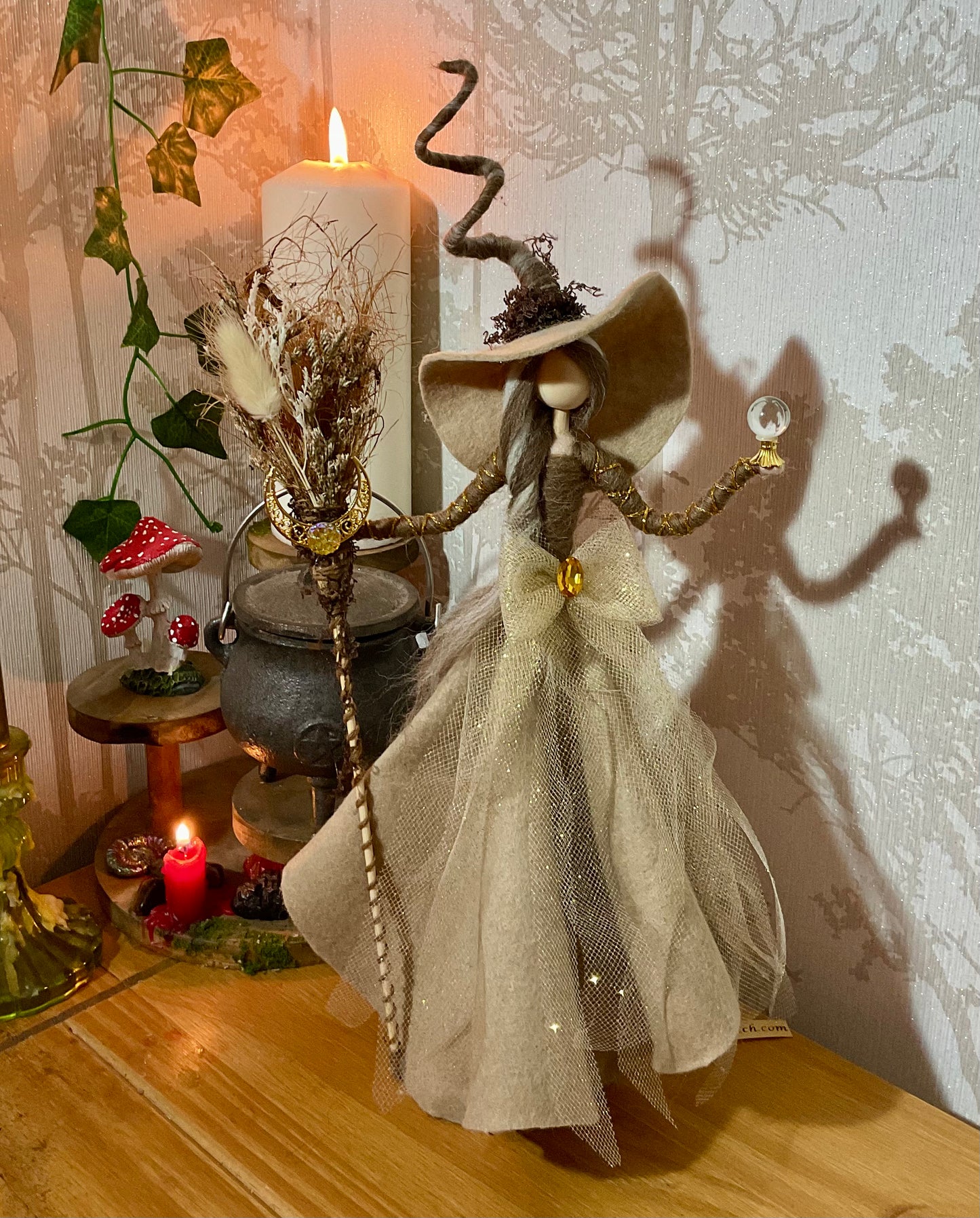 Gold witch