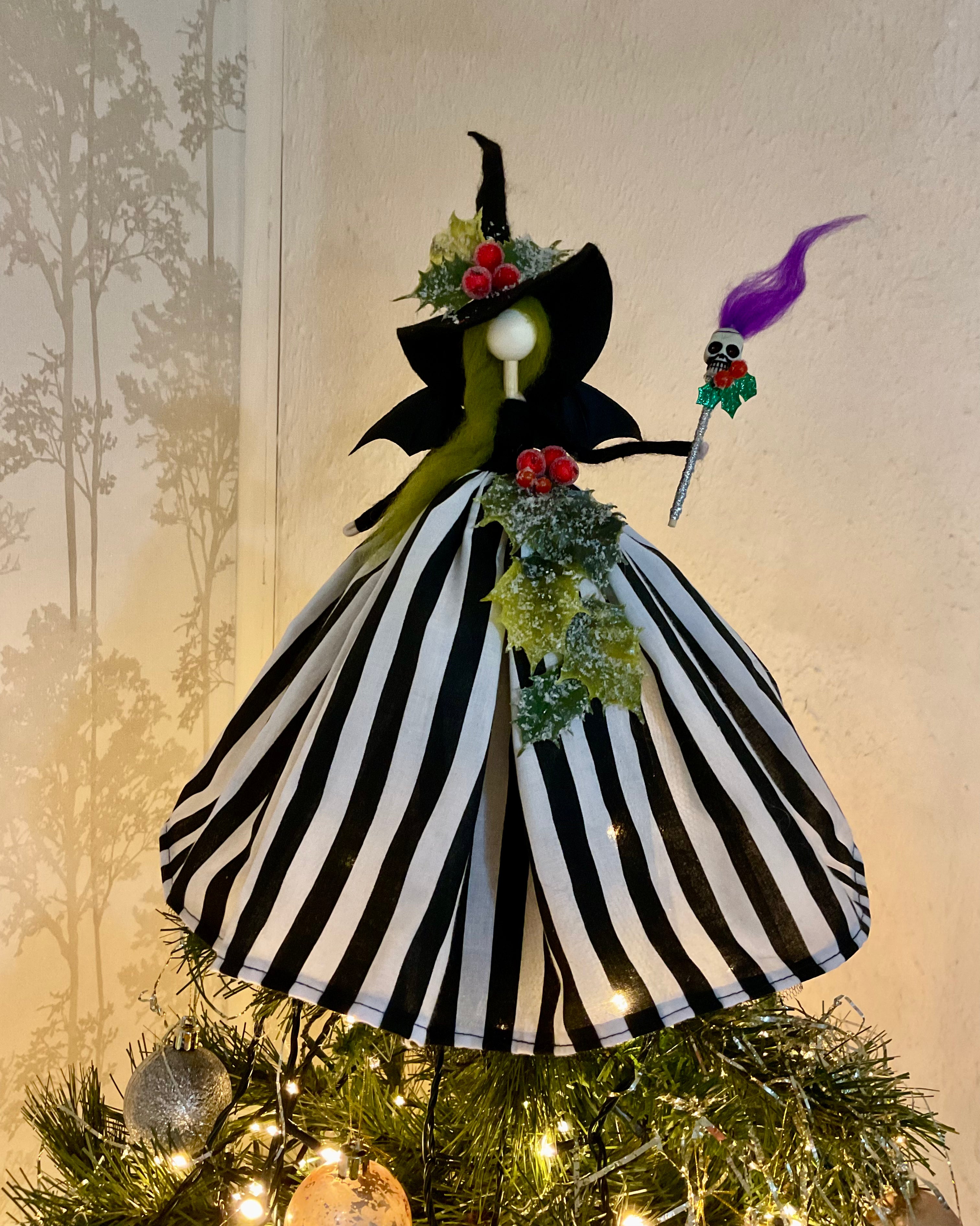 Tree topper witches – The Woolly Witch®