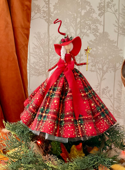 Tartan witch topper