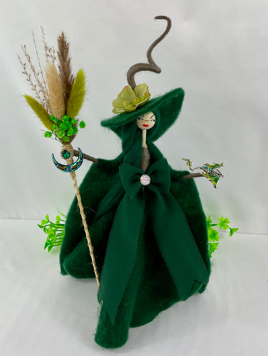 Green dragon witch