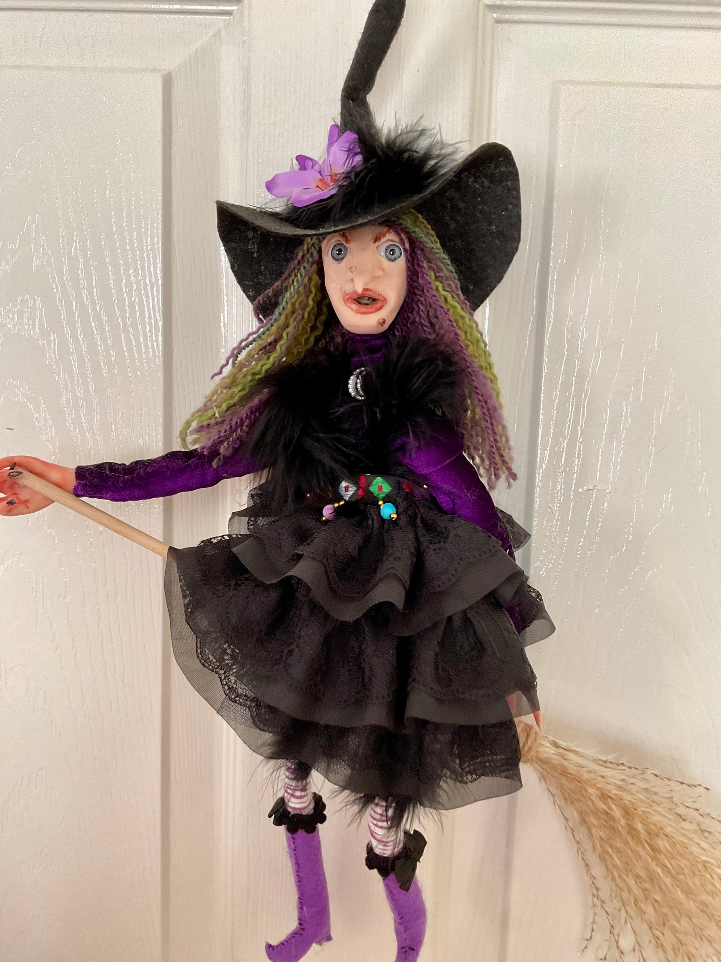 Large witch doll