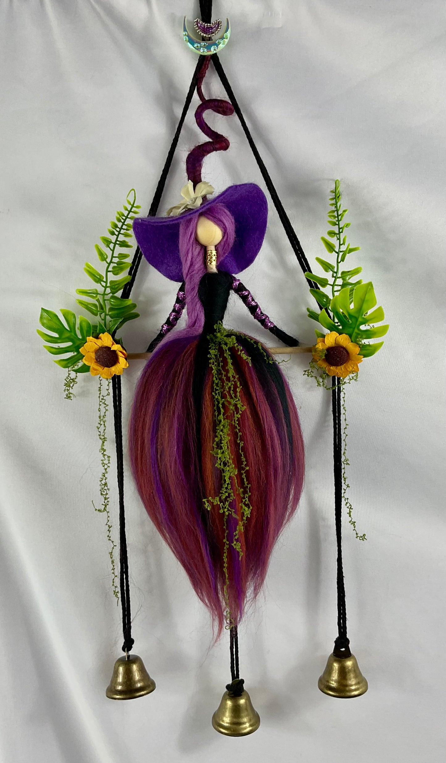 Woolly witch bells