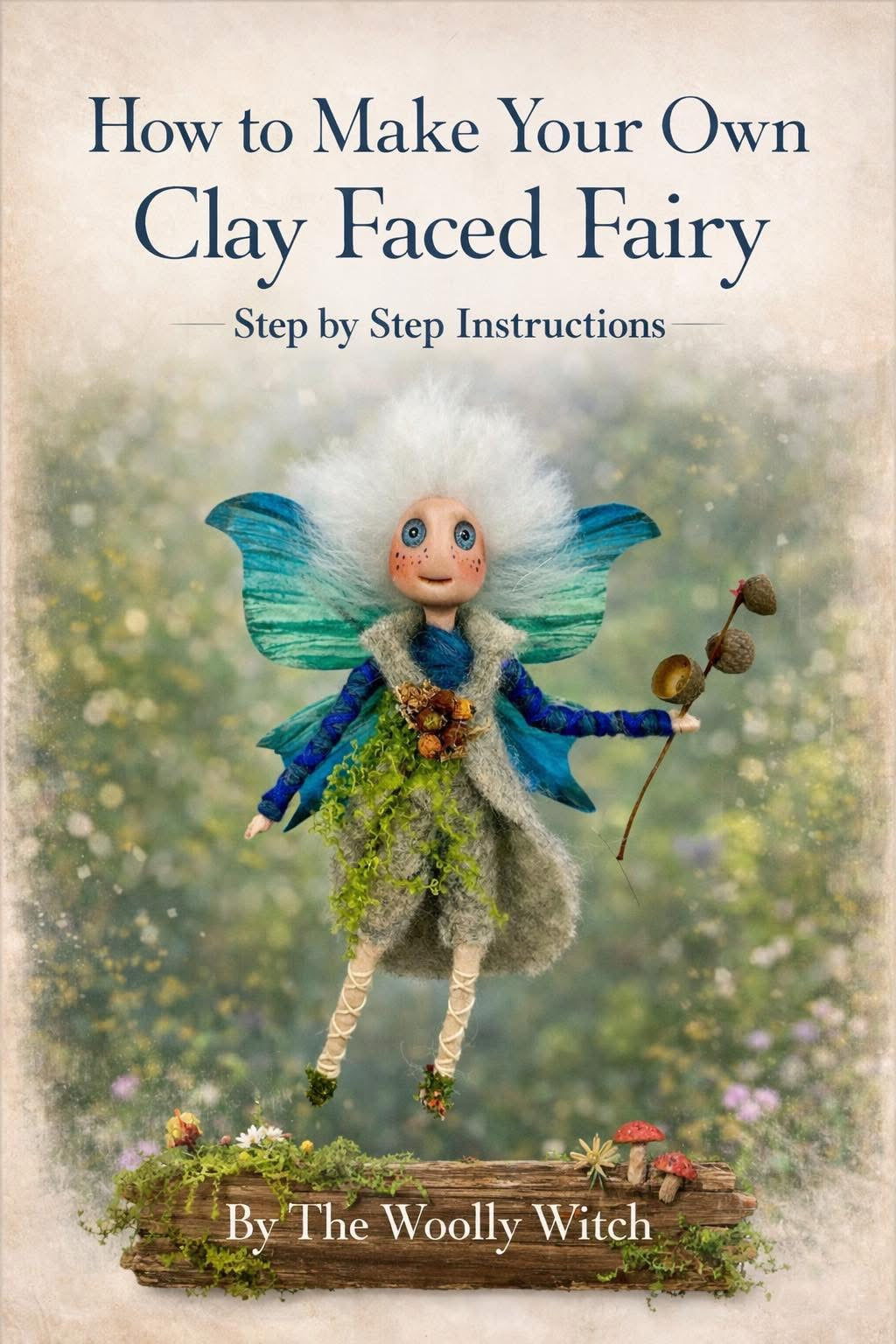 How to make a clay faced fairy PDF instructions