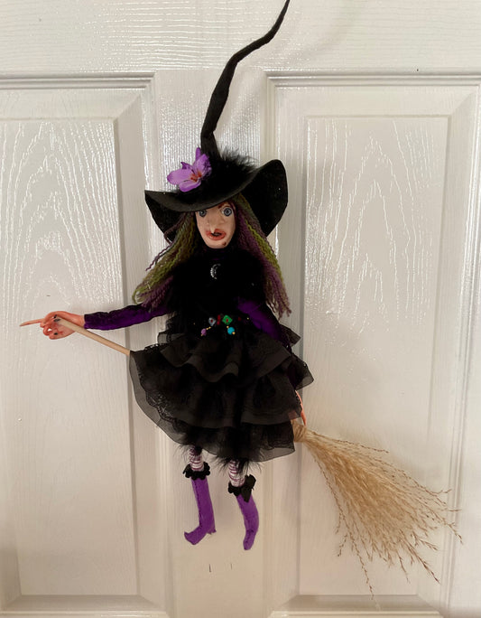 Large witch doll