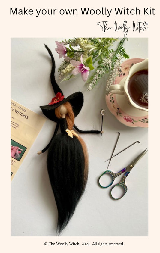How to make a woolly witch pdf instructions