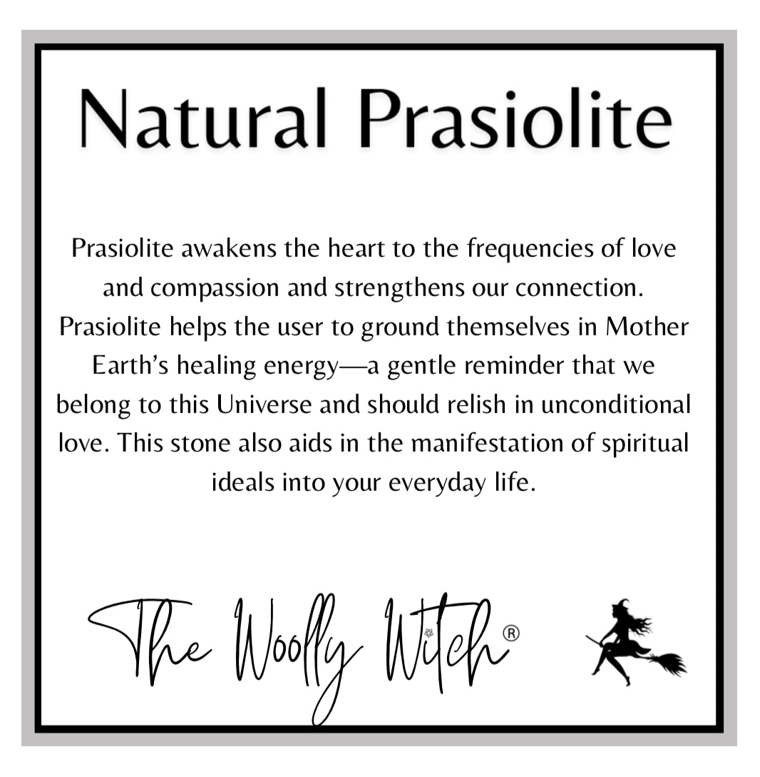 Natural Prasiolite