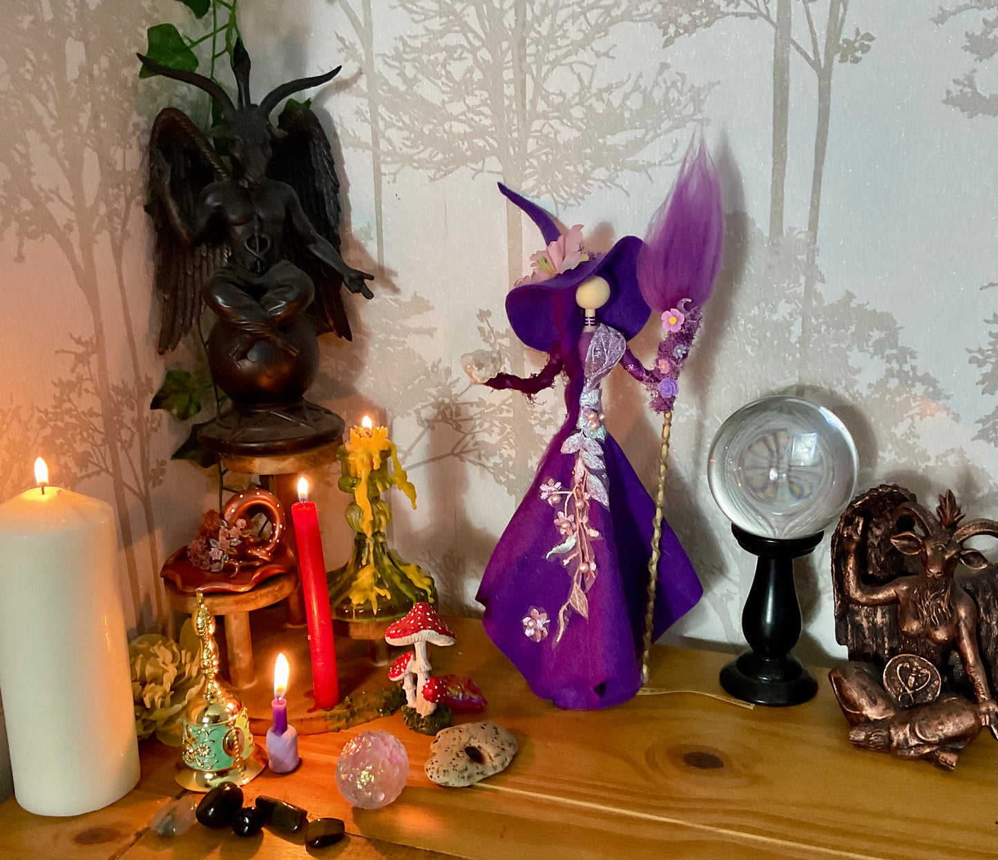 Purple witch