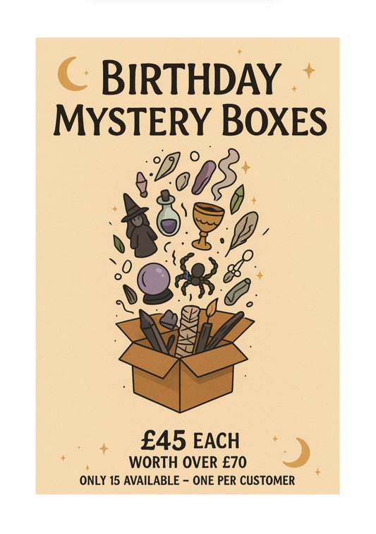 Mystery witches box