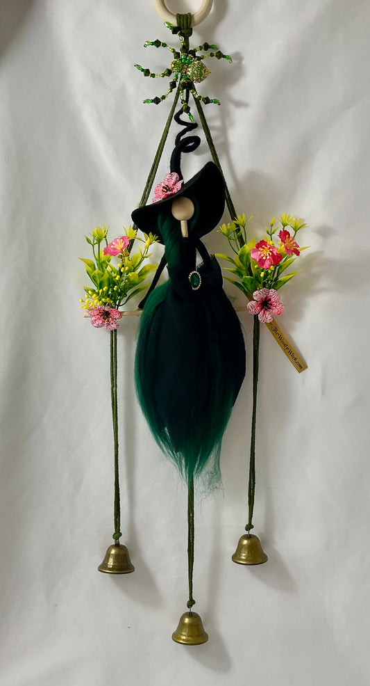 Woolly witch bells