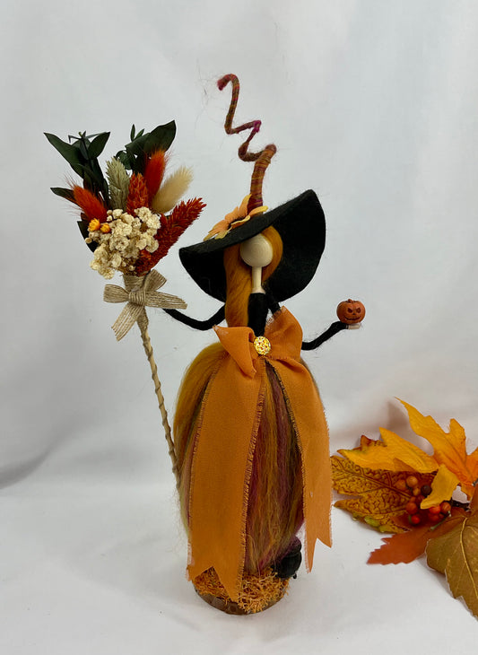 Pumpkin witch