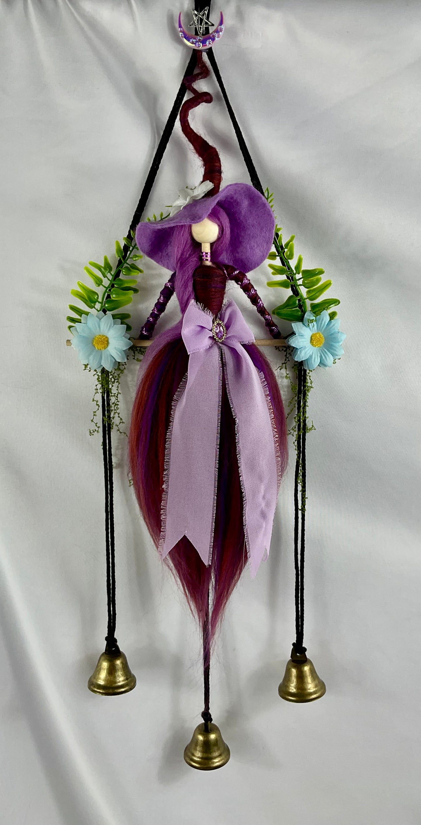 Woolly witch bells