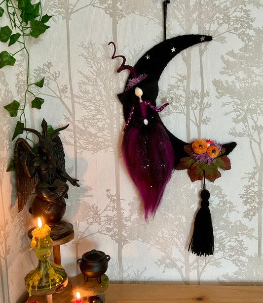 Purple woolly witch moon