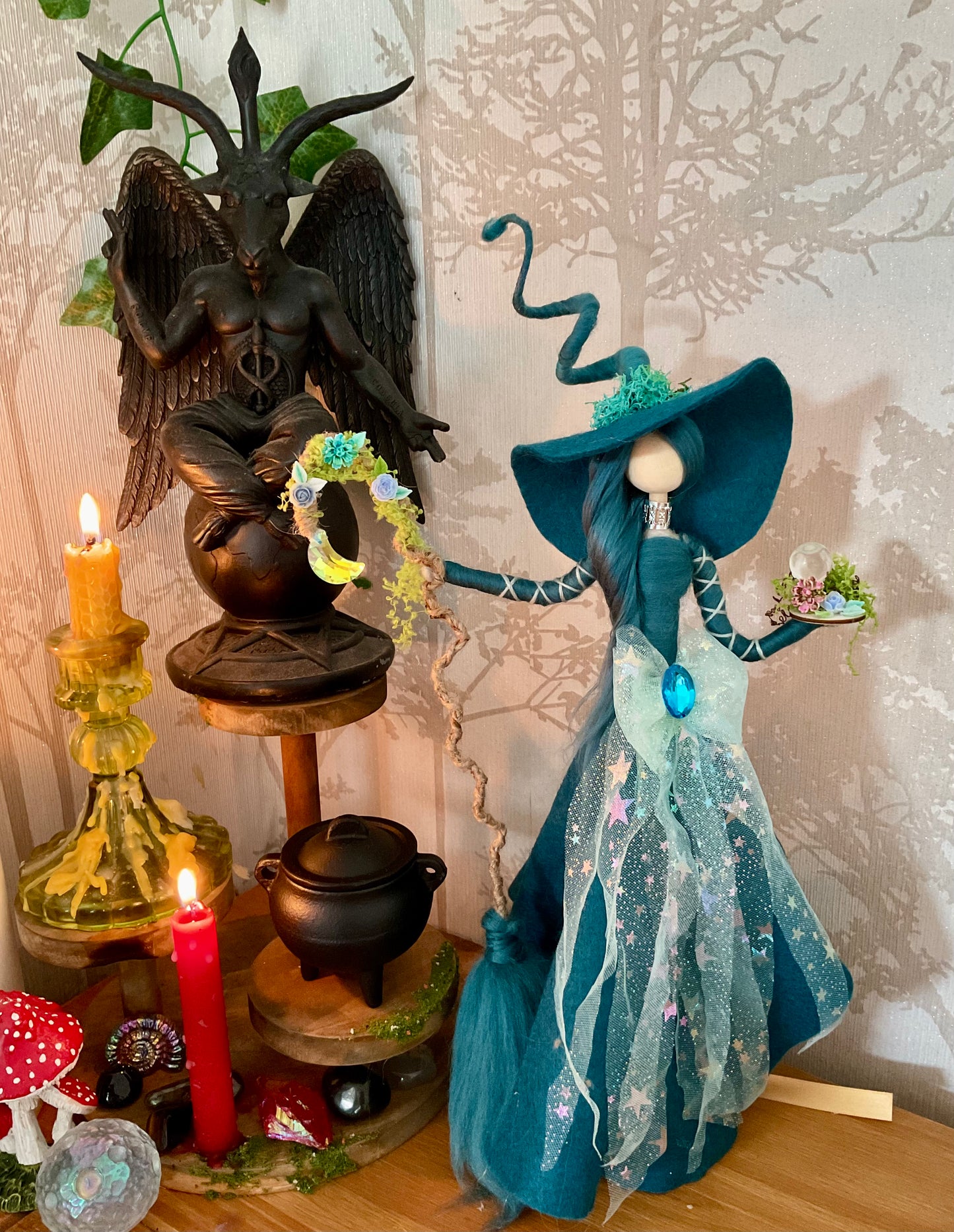 Teal witch