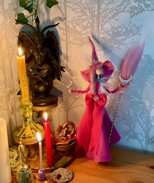 Pink witch