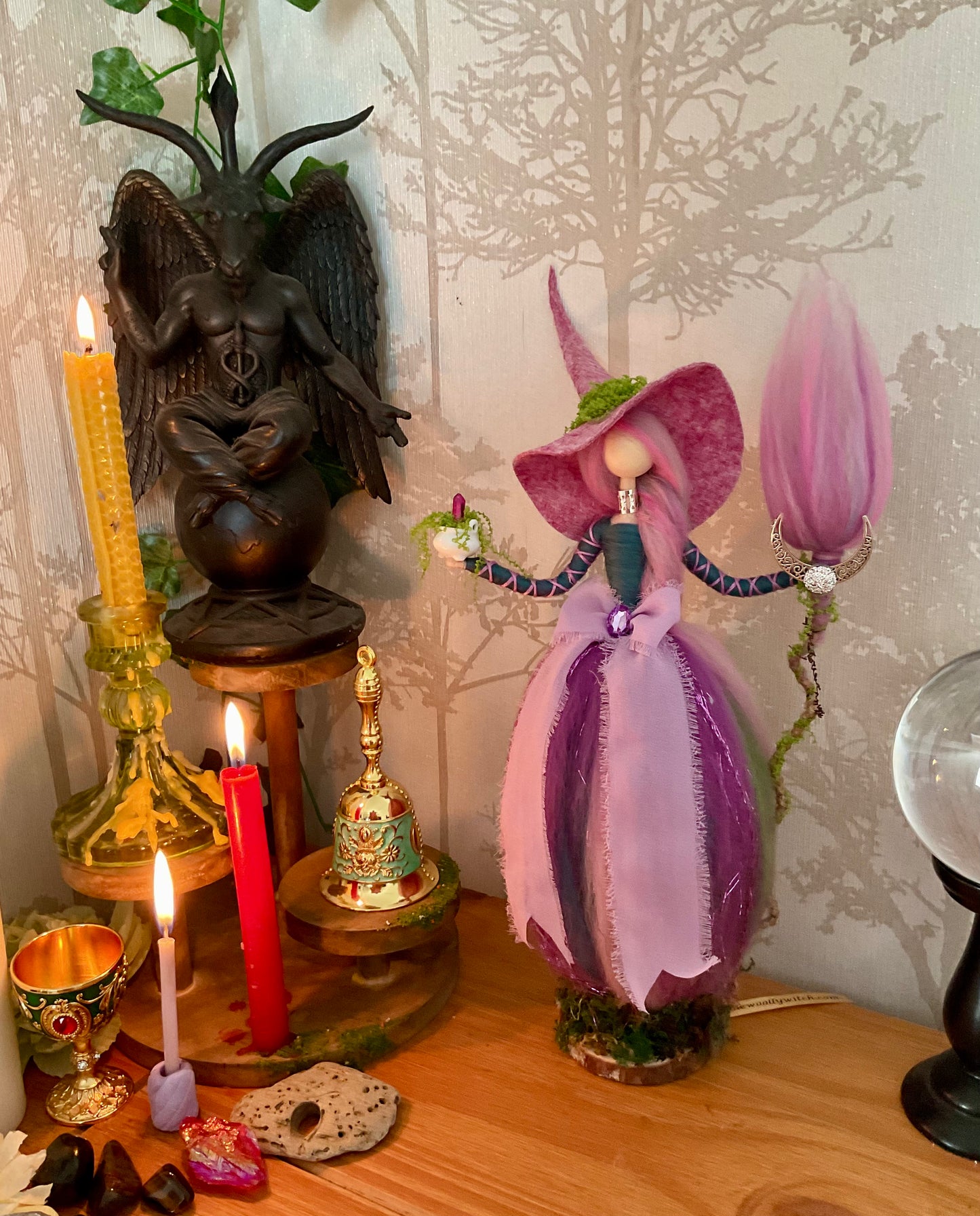 Purple witch