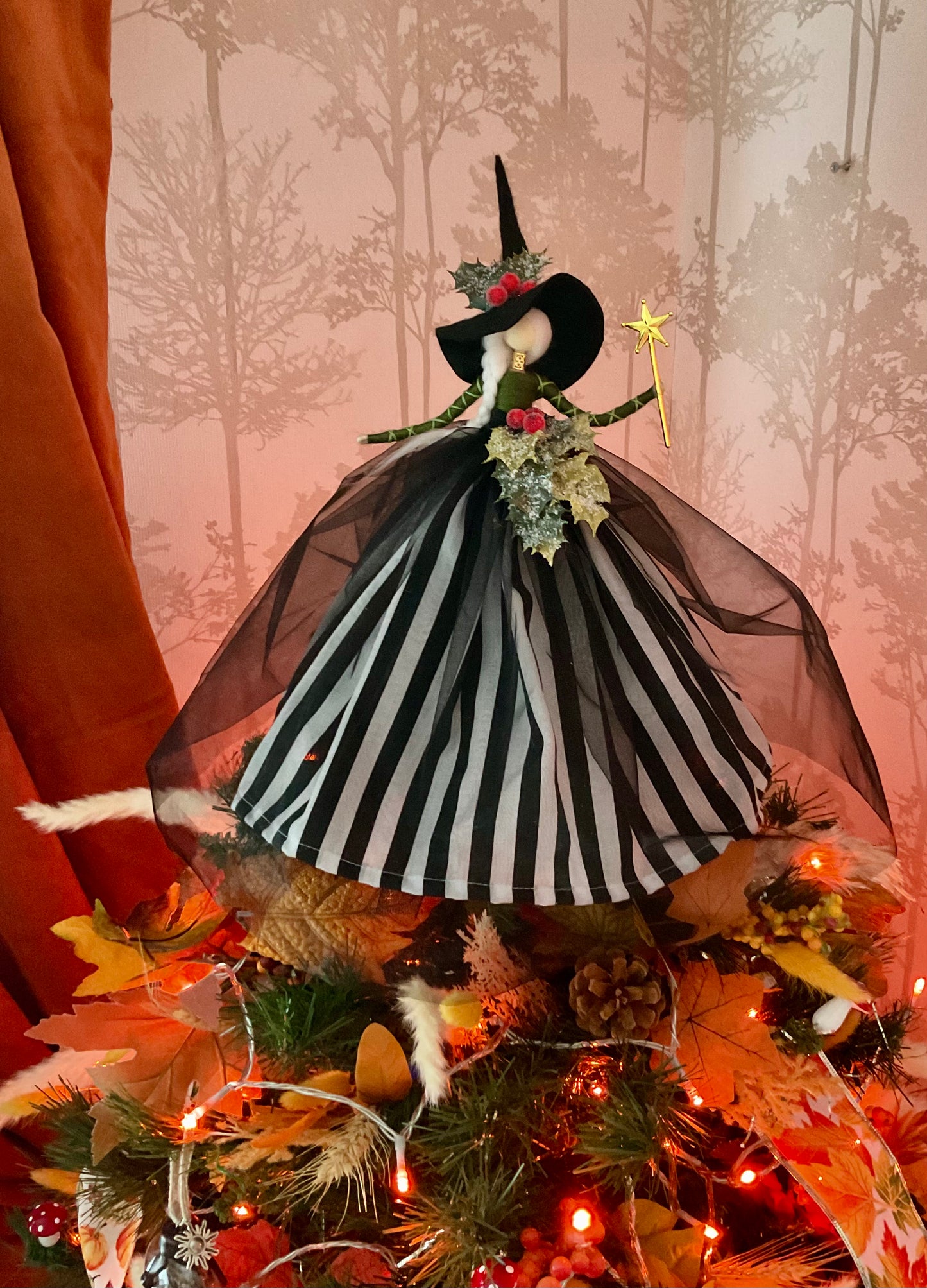 Large witch topper