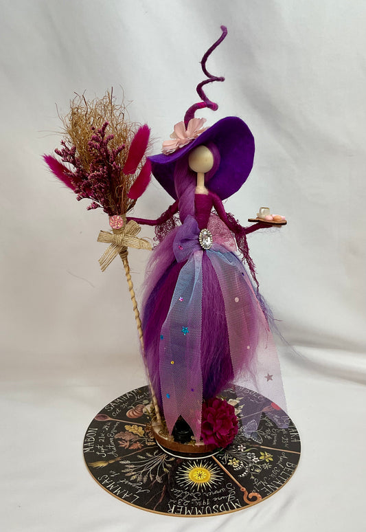 Purple witch it’s display disk