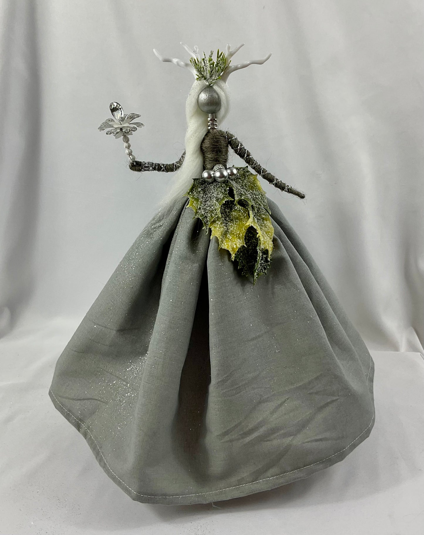 Silver topper goddess