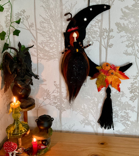 Autumn woolly witch moon