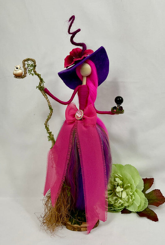 Pink witch