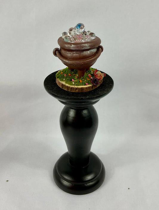 Bubbling cauldron