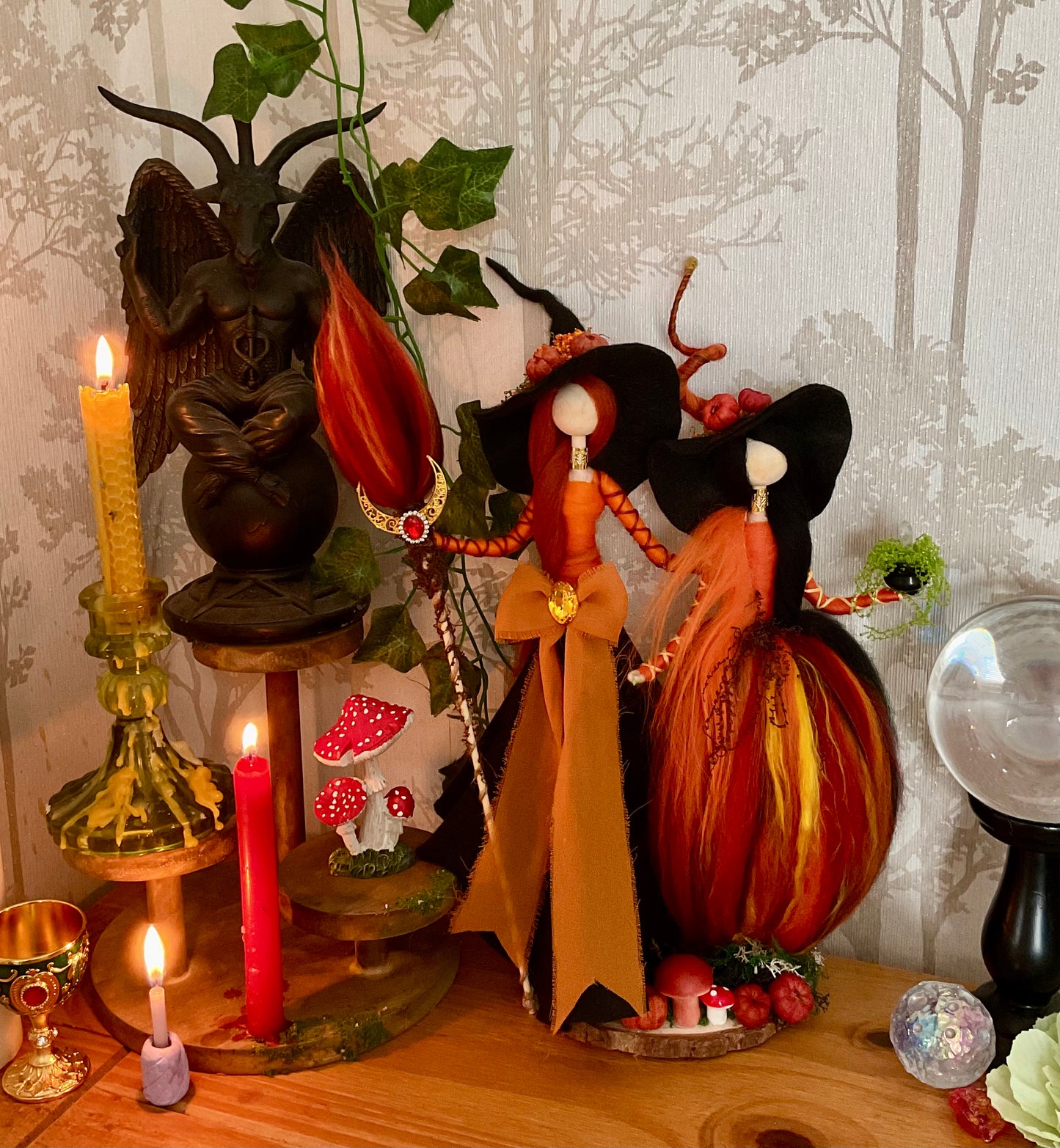 Autumn witchy duo