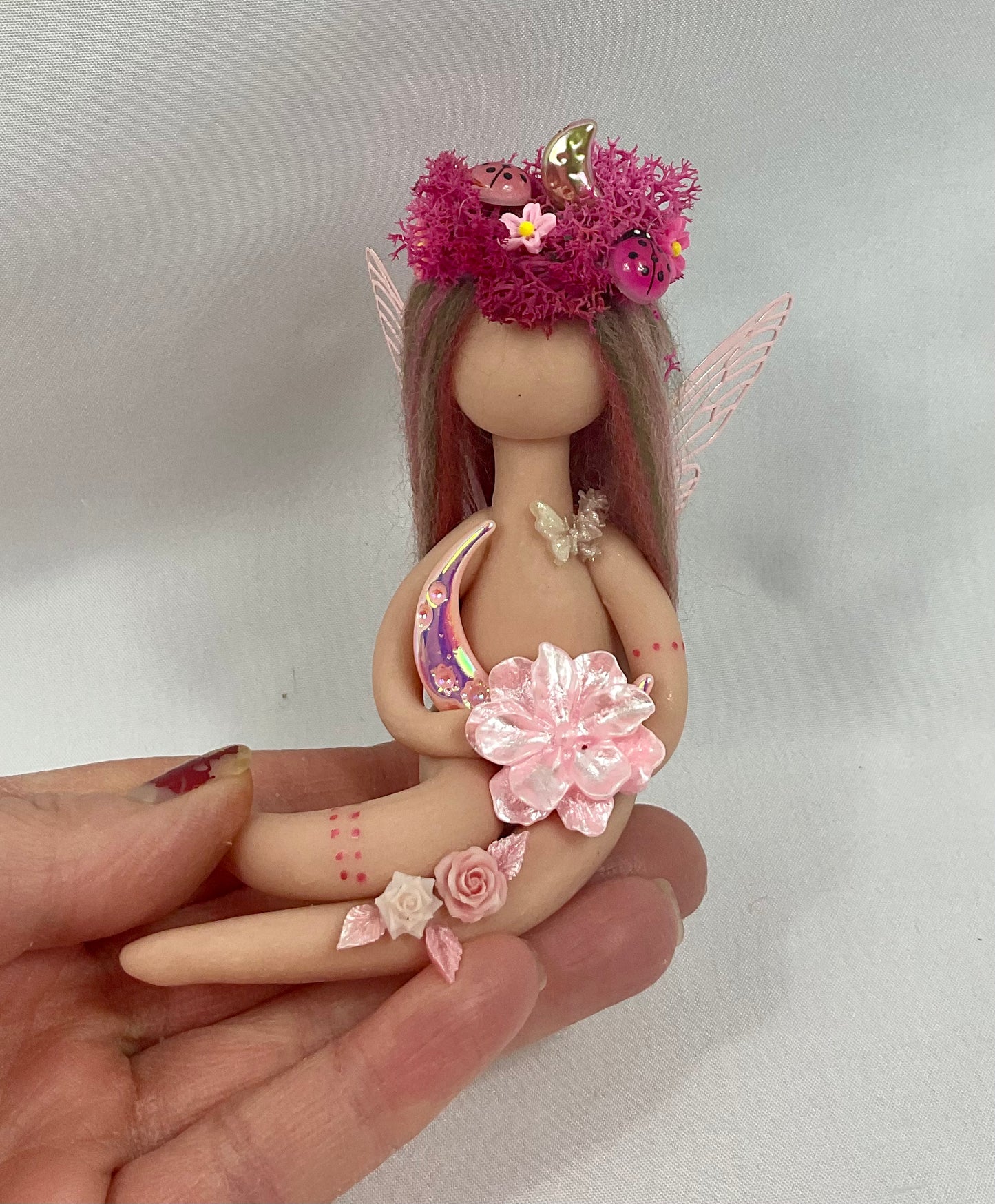 Pink moon fairy