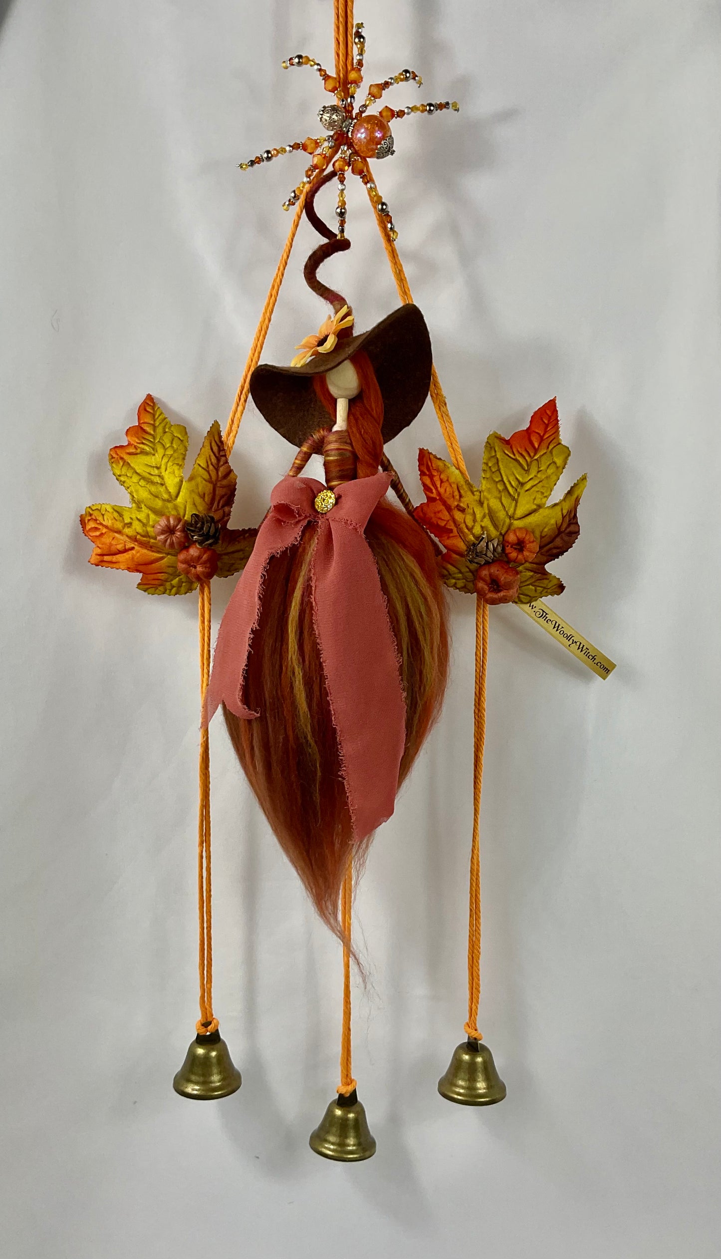 Autumn woolly witch bells