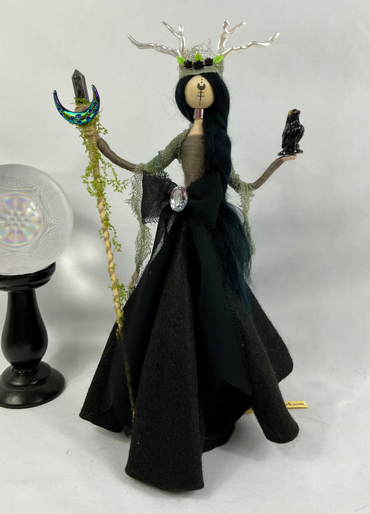 Dark horned goddess