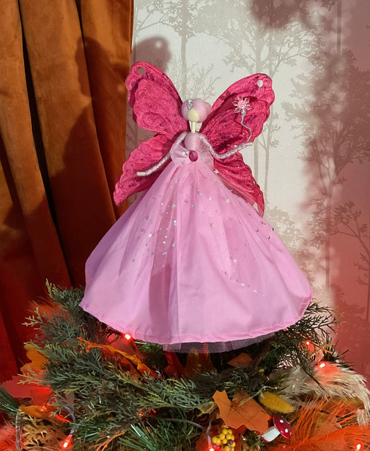 Pink Xmas fairy