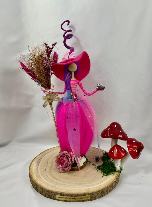 Pink witch