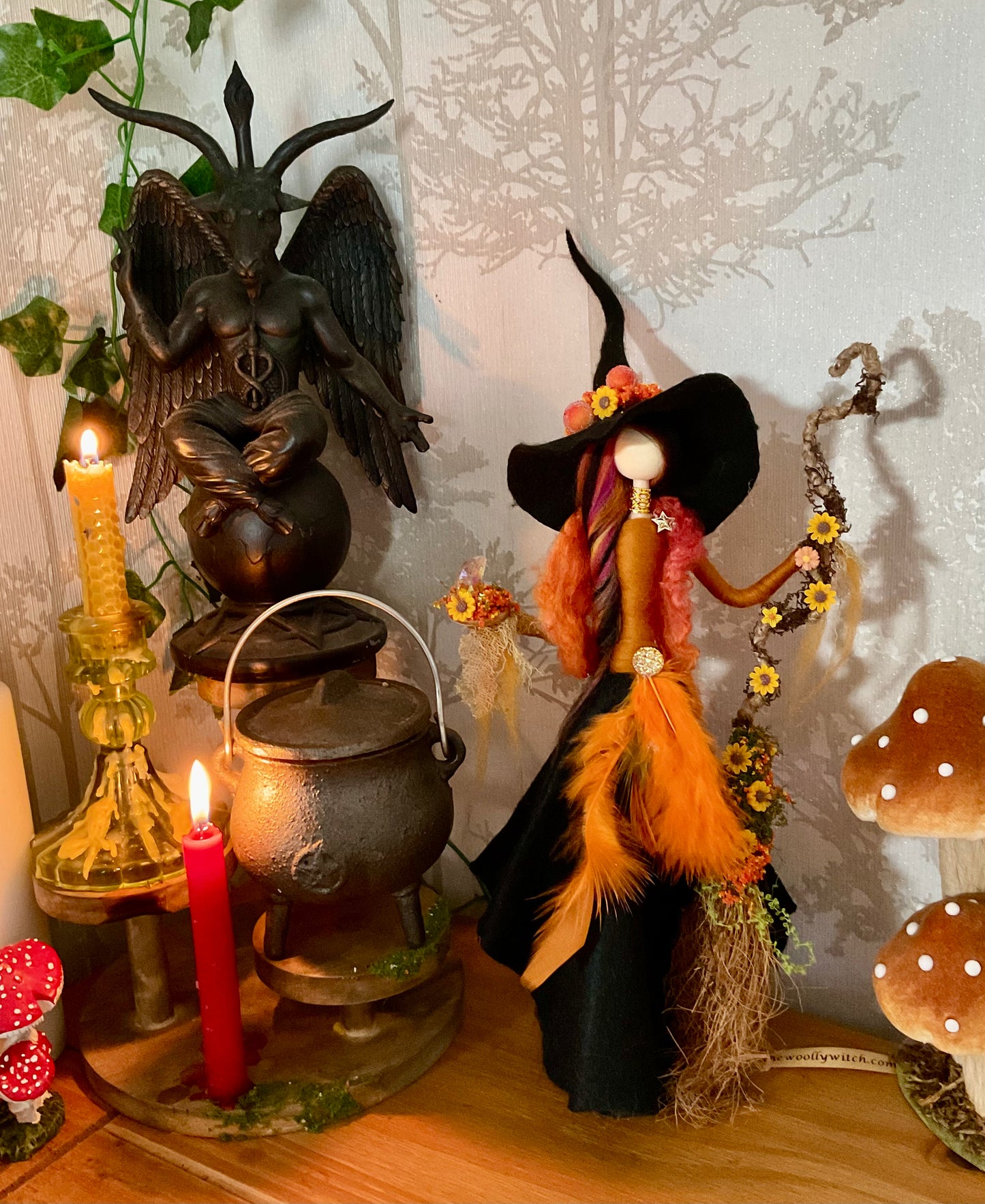 Orange witch