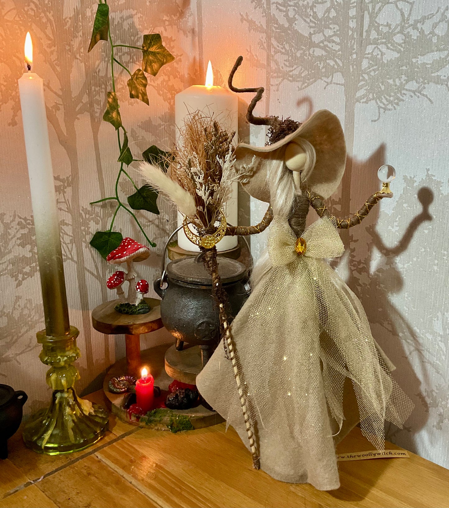 Gold witch