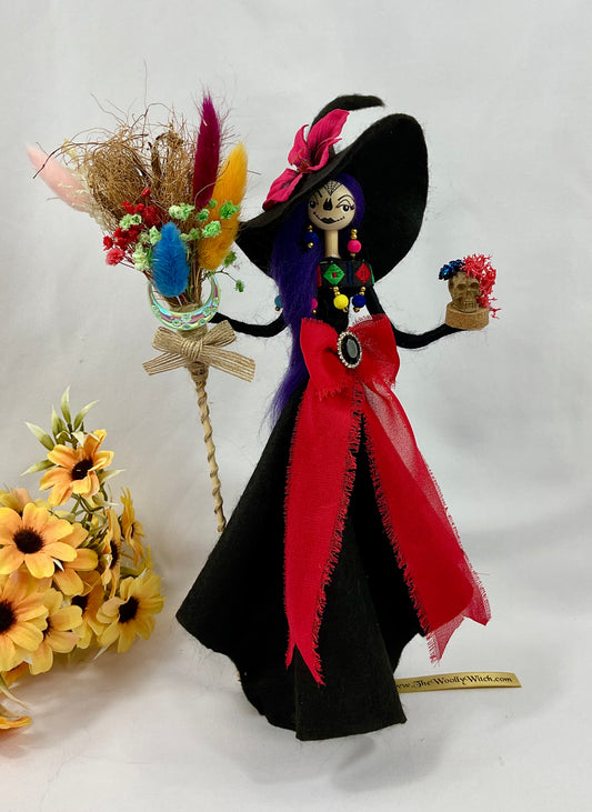 Day of the dead witch